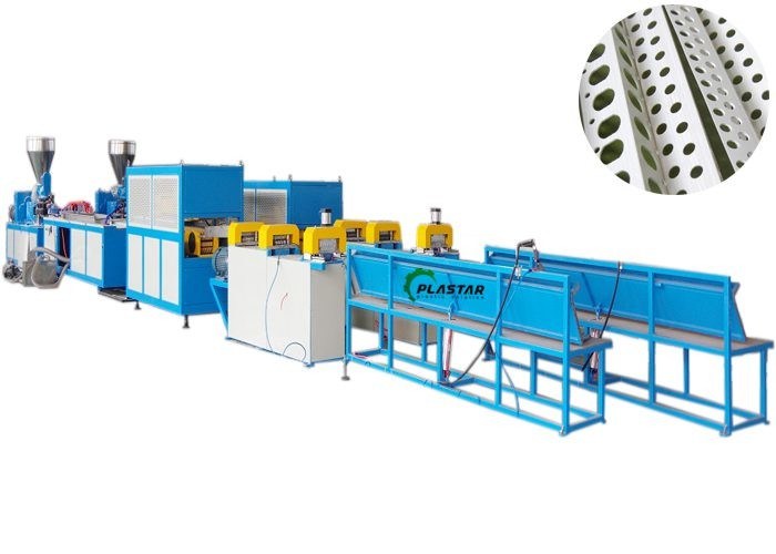 6 In 1 PVC Profile Extrusion Machine PVC Corner Bead Extrusion Line