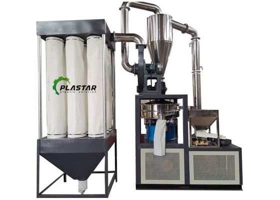 100kg/H 30 Mesh Plastic Pulverizer Machine Plastic Milling Powder PVC Pulverizer