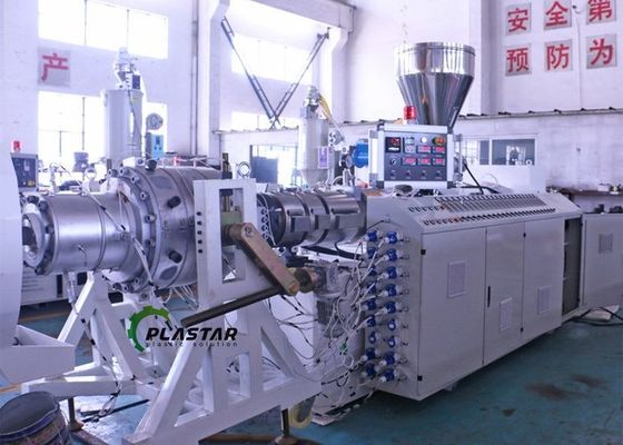 20MM Fully Automatic PVC Pipe Making Machine Double Screw