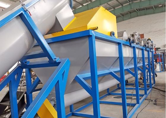 LDPE Agriculture Film Waste Plastic Washing Recycling Machine 2000kg/H