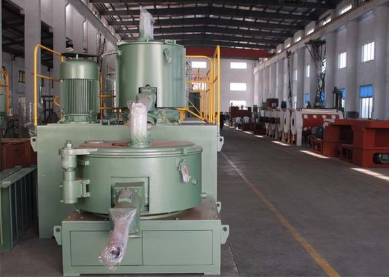 PE Pellet PVC Mixer Machine Hot Cooling High Speed Mixer For PVC Compounding