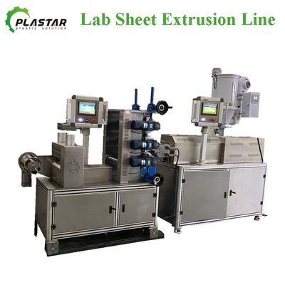200mm Laboratory Machinery PP PE EVA PET Plastic Sheet Extrusion Line
