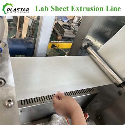 Plastic PE EVA PET PVC  Laboratory Plastic Sheet Extrusion Machine
