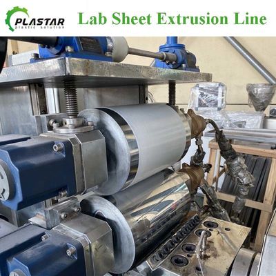 Plastic PE EVA PET PVC  Laboratory Plastic Sheet Extrusion Machine