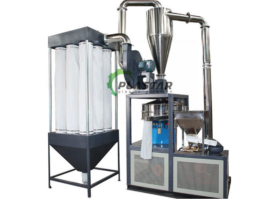 100kg/H 30 Mesh Plastic Pulverizer Machine Plastic Milling Powder PVC Pulverizer