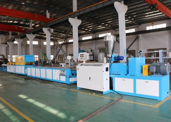 6 Cavity PVC Profile Extrusion Machine Plastic Corner Bead Making Machine