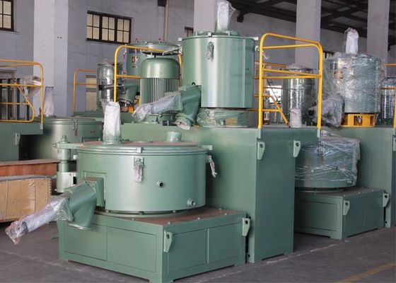 PE Pellet PVC Mixer Machine Hot Cooling High Speed Mixer For PVC Compounding