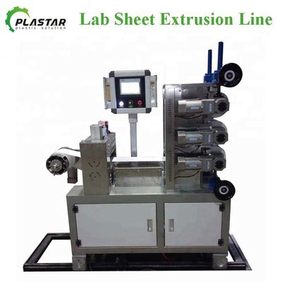 Plastic PE EVA PET PVC  Laboratory Plastic Sheet Extrusion Machine