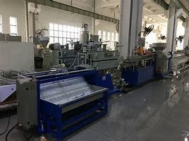 PVC Panel Conical Twin Screw Extruder Wood Plastic Composite