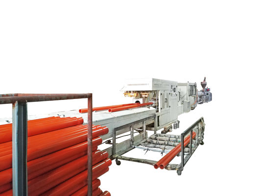 Pvc Pp Single Wall Corrugated Pipe Extrusion Line Hdpe