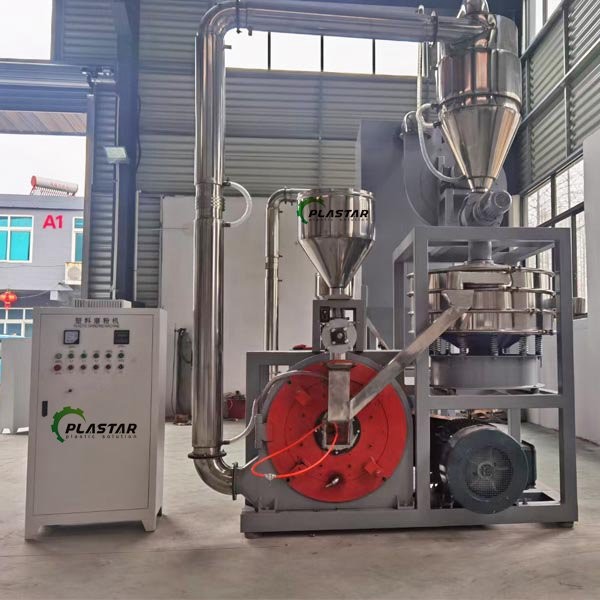 PVC PP PE Plastic Powder Making Plastic Pulverizer Machine Milling Blade